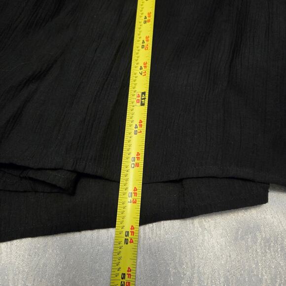 Blu Pepper V-Neck Spaghetti Strap Empire waist Maxi Dress Dark CottageCore Goth - Picture 5 of 13